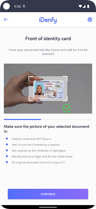 iDenfy Identity Verification screenshot 4