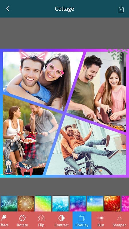 FotoGrid: Collage & Frames screenshot 2