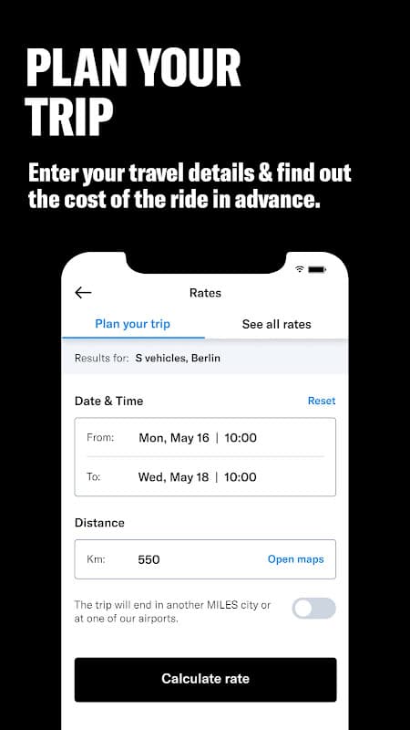 MILES Car & Van Sharing screenshot 3