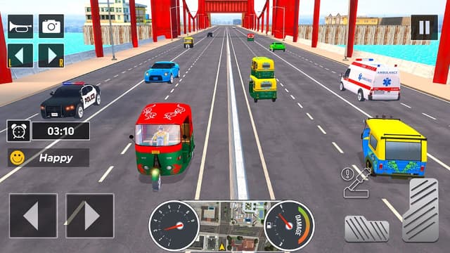 Tuk Tuk Auto Rickshaw Game screenshot 6