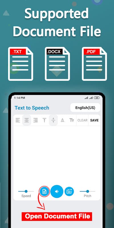Text to Speech for All App (TTS) screenshot 4