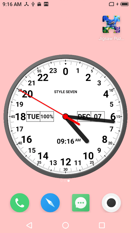 Analog Clock 24-7 screenshot 5