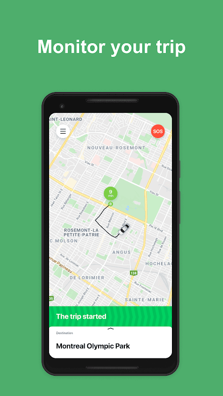 Ici Taxi Montreal, Canada screenshot 5