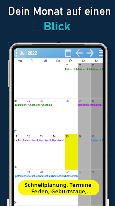 Earnings Planner screenshot 2