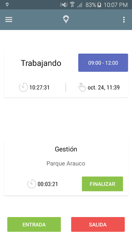 GeoVictoria - Marcación de Asi screenshot 1