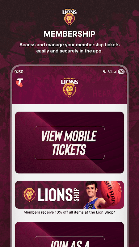 Brisbane Lions Official App screenshot 5