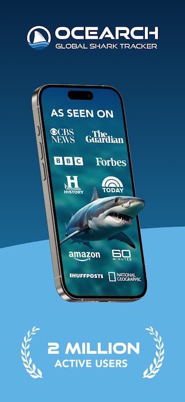 OCEARCH Shark Tracker screenshot 1