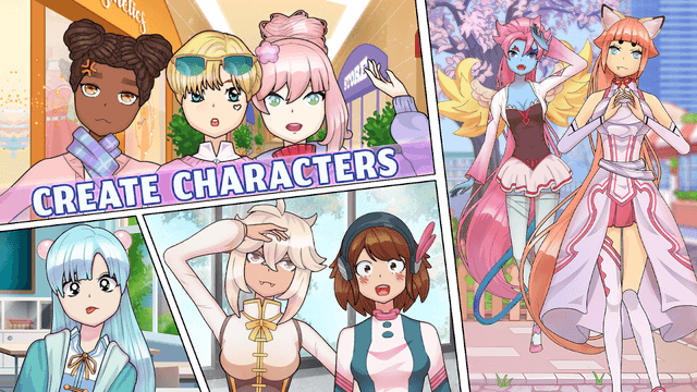 Anime Moe Girls Dress Up Games screenshot 6