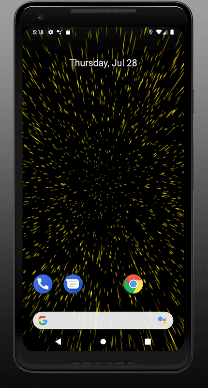 Starfield Live Wallpaper screenshot 4
