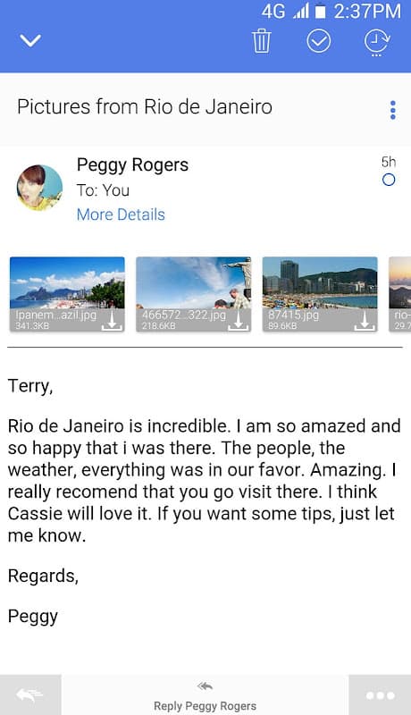 TypeApp mail - email app screenshot 2