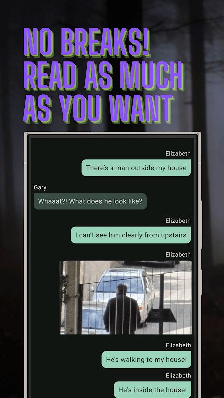 Free Chat Stories - Scary & Creepy with Addicted screenshot 1