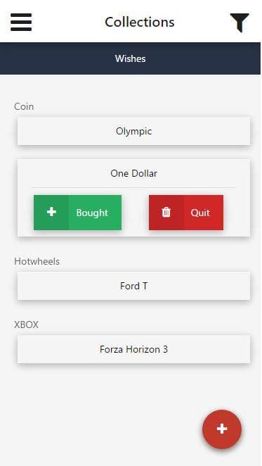 Collections screenshot 3
