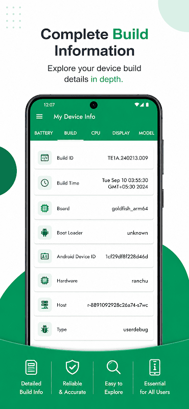 My Device Info - Hardware & OS screenshot 3