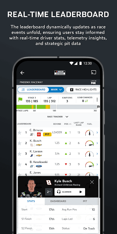 NASCAR MOBILE screenshot 1