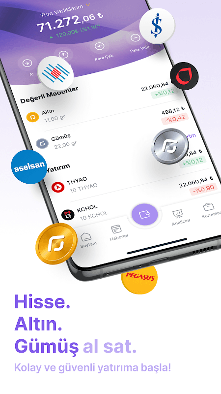ForInvest: Canlı Borsa screenshot 2