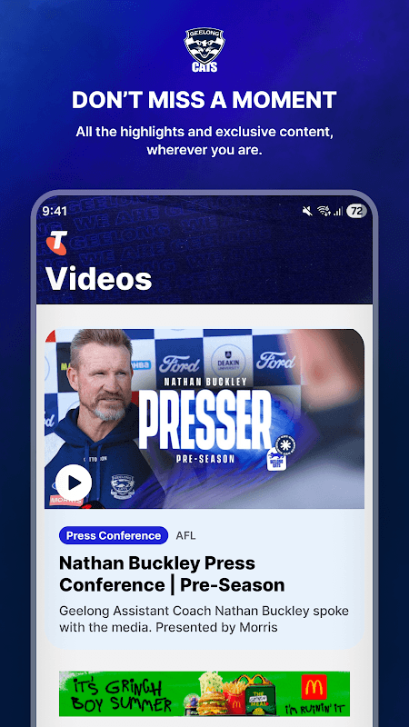 Geelong Cats Official App screenshot 2