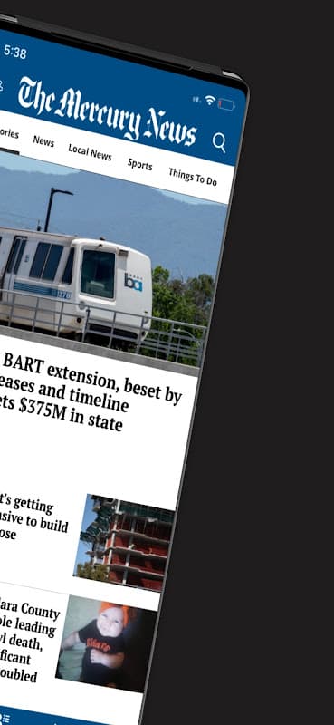 The Mercury News screenshot 2