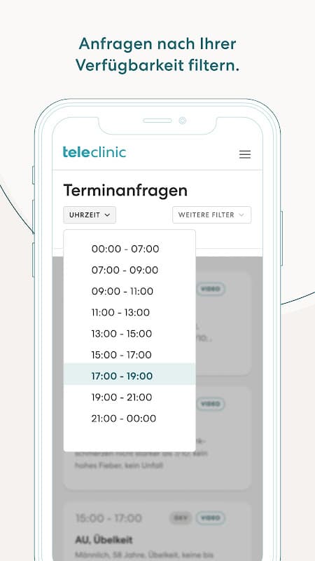 TeleClinic Ärzte screenshot 3