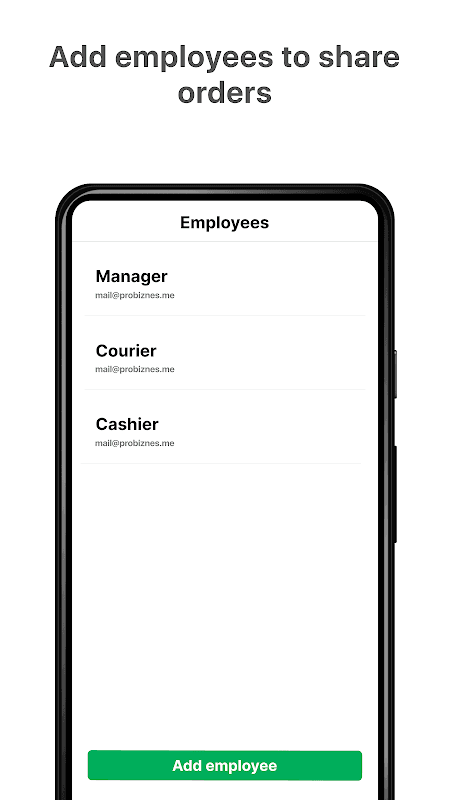 Calendar for orders screenshot 2