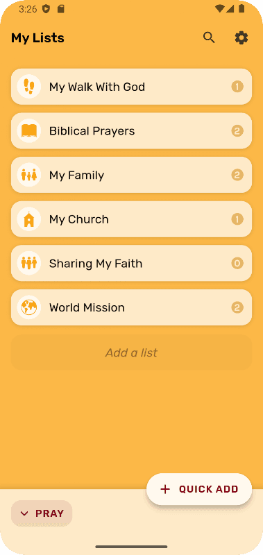 PrayerMate screenshot 3