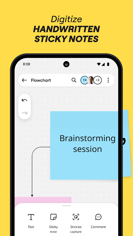 Miro: online collaborative whiteboard platform screenshot 4