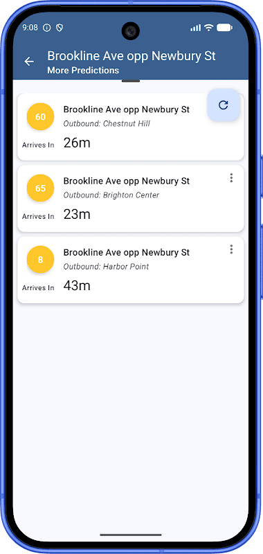 MBTA Boston Bus and Rail App screenshot 6