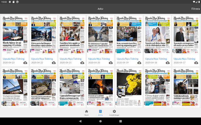 E-tidning UNT screenshot 6