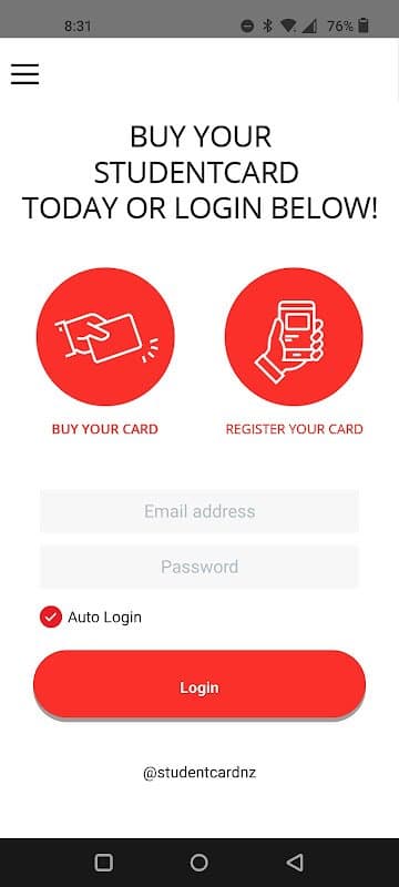 StudentCard screenshot 1