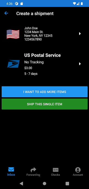 Traveling Mailbox screenshot 3