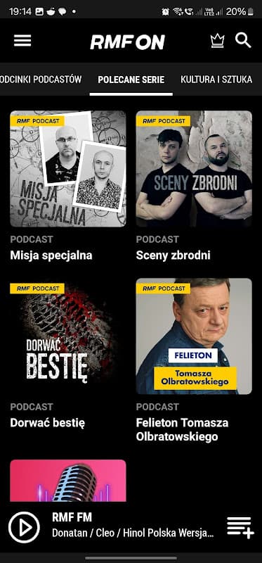 RMFon.pl (Internet radio) screenshot 3
