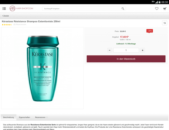 hair-shop.com screenshot 5