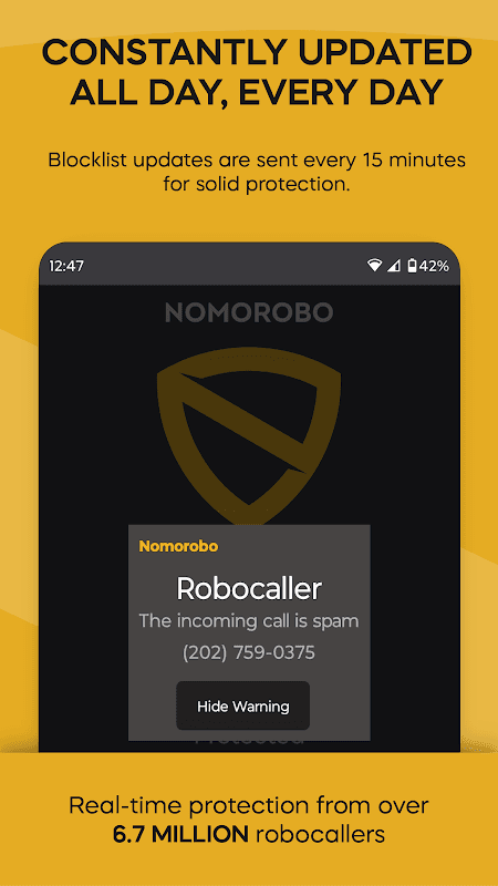 Nomorobo Robocall Blocking screenshot 2
