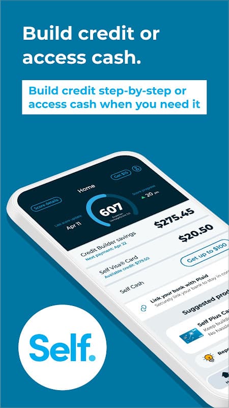 Self – Credit Builder & Cash screenshot 1