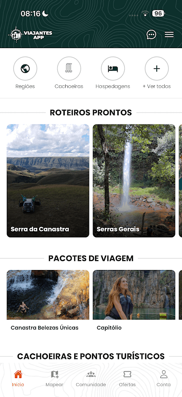 Viajantes APP screenshot 1