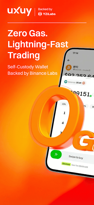 UXUY: Trade Gasless & Wallet screenshot 1