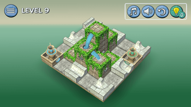 Flow Water Fountain 3D Puzzle screenshot 3