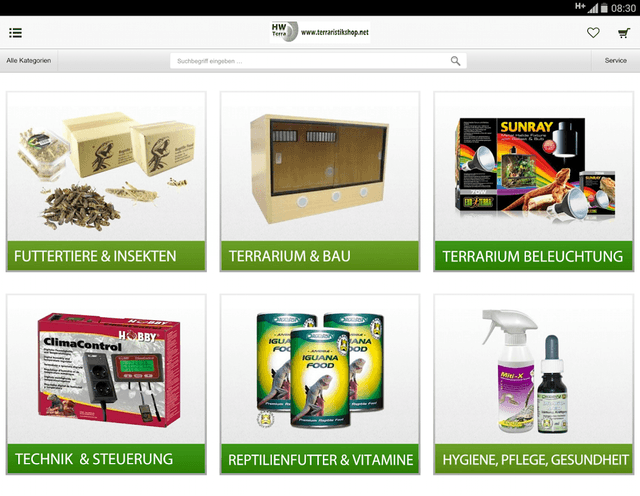 Terraristikshop screenshot 4