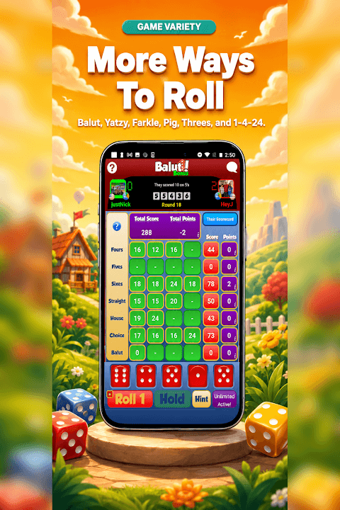 Dice World - 6 Games in One! screenshot 2