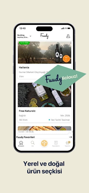 Fuudy - Gurme Yemek Siparişi screenshot 4