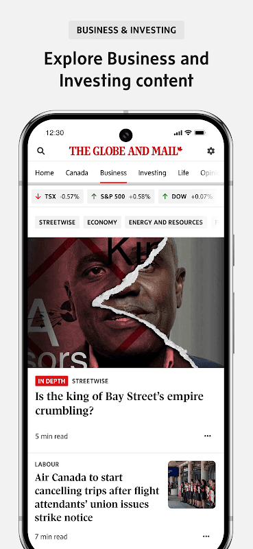 The Globe and Mail screenshot 2