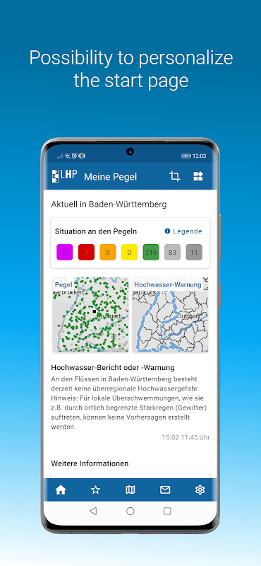 Meine Pegel screenshot 1