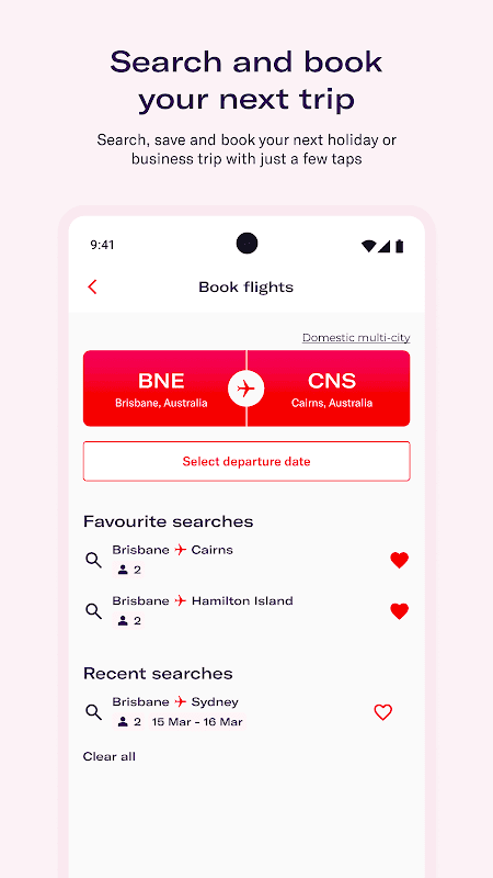 Virgin Australia screenshot 3
