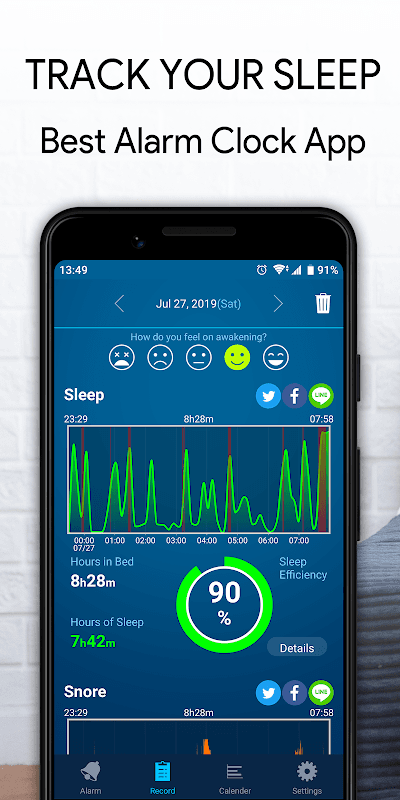 NightWell:Smart Sleep Tracker screenshot 1