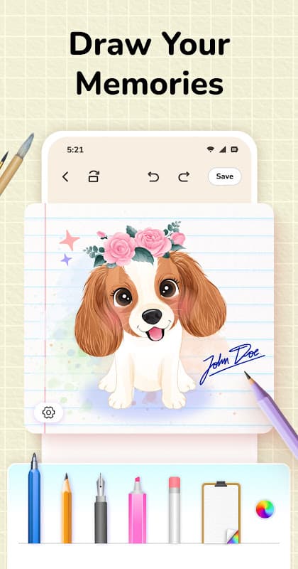 Diary with Lock: Daily Journal screenshot 4
