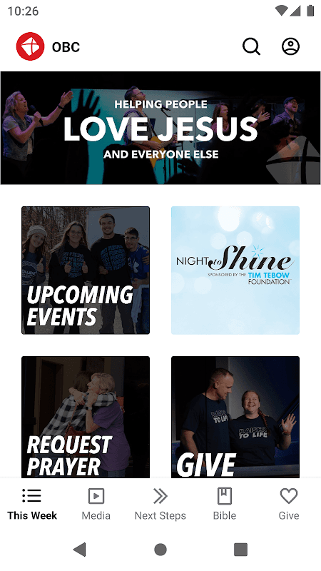 Osborne Baptist Church screenshot 1