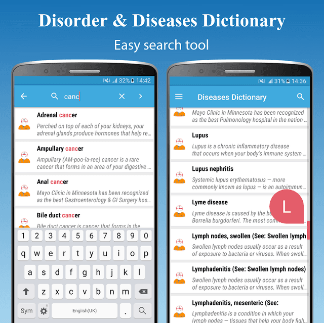 Diseases Treatments Dictionary screenshot 3