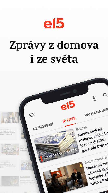 e15: zprávy a události screenshot 1