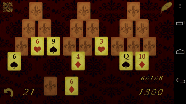 Vintage Tripeaks Solitaire screenshot 4