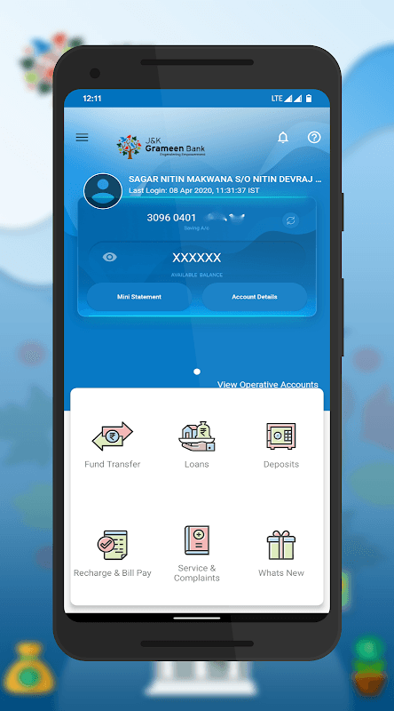 JKGB m-Bank screenshot 3