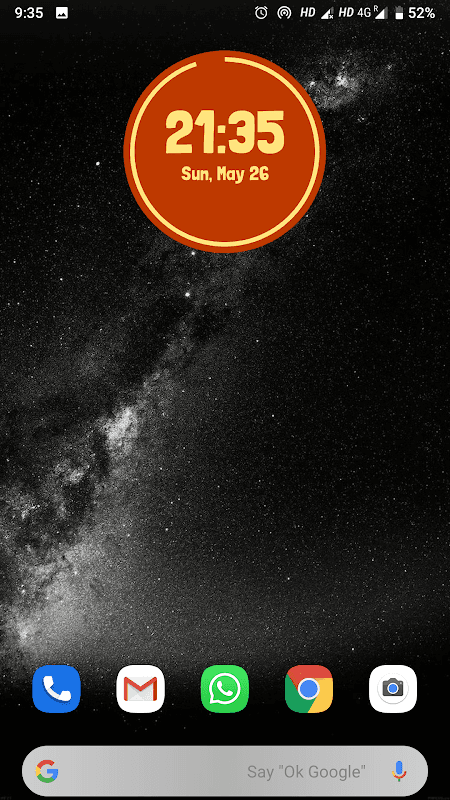 Circle Clock screenshot 1